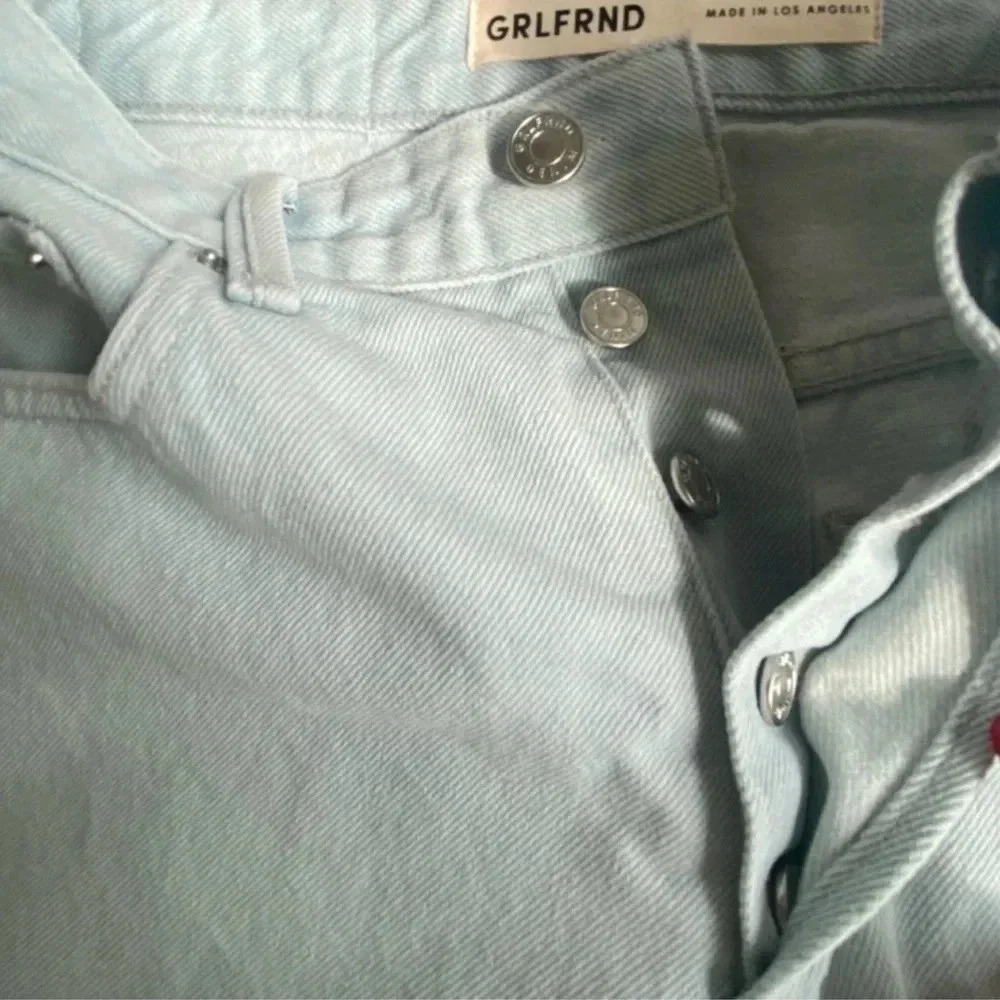 NWT GRLFRND Jeans Karolina High Rise Straight Crop Size 27 Indio - Picture 3 of 12